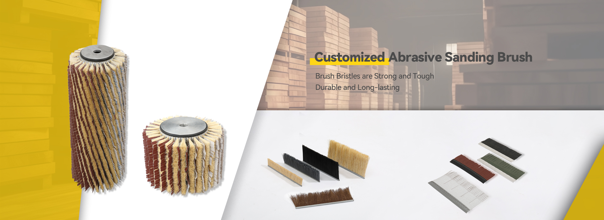 China Abrasive Sanding Brush ထုတ်လုပ်ခြင်း။